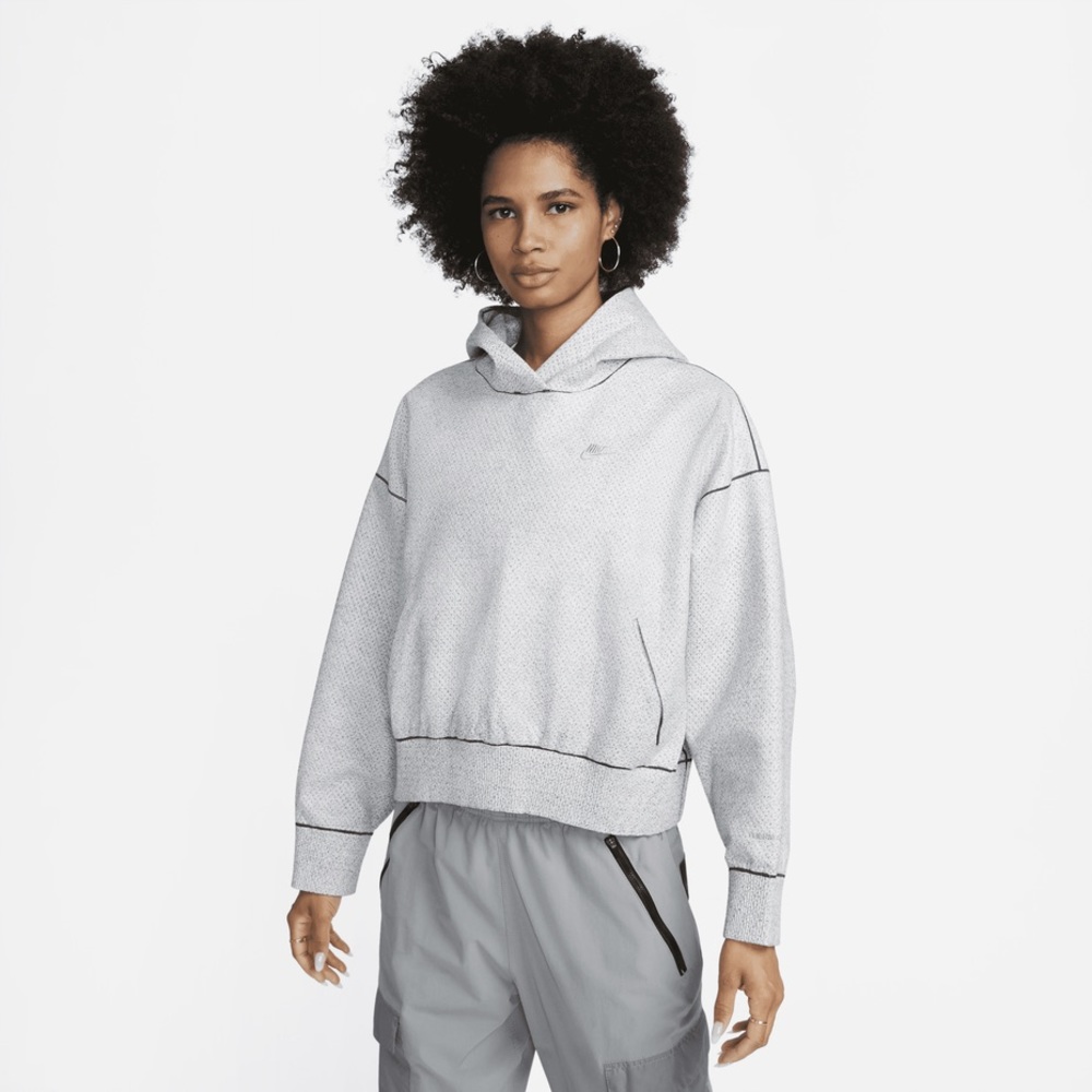 Nike Women's Heather Gray Hoodie